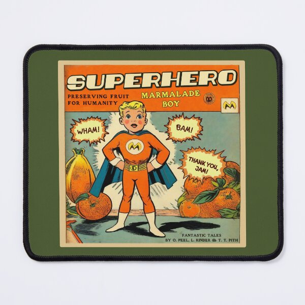 Item preview, Marmalade comic book hero (#10) [Create a set!] designed and sold by SolidEarthArt.