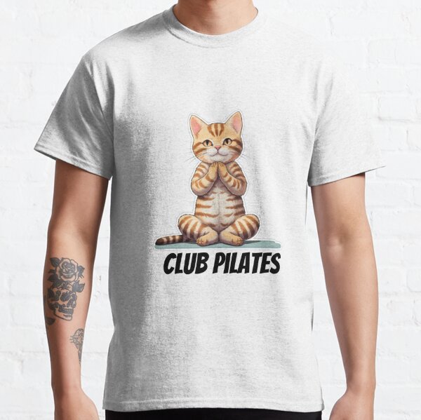 Pilates Cat T-Shirt