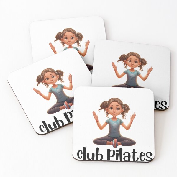 Item preview,  Club Pilates girl sitting  designed and sold by Socool101.