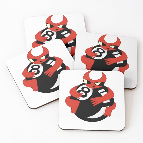 Item preview, Demon hugging 8ball  designed and sold by dejaVI.