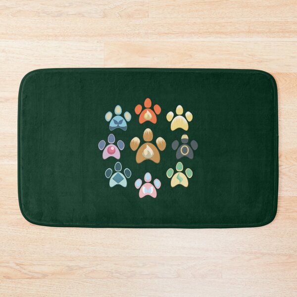 Item preview, Eeveelution Pawprints designed and sold by caradocorbornes.