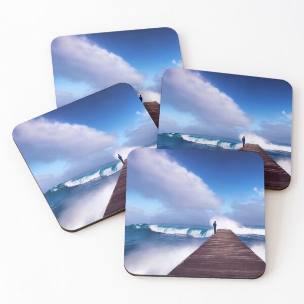 Item preview, A man standing on a pier designed and sold by M-Y-A-R-T-.