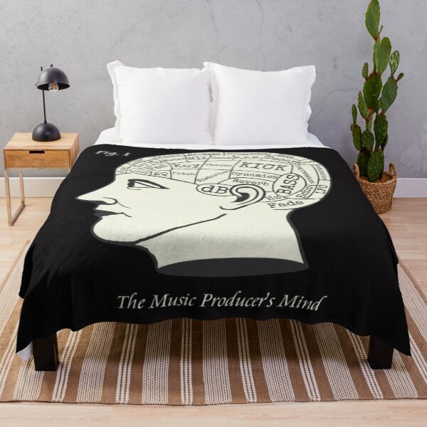 Item preview, The Music Producer's Mind Phrenology   designed and sold by BarrettStreich.