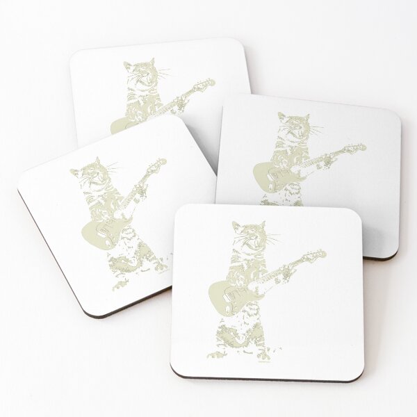 Item preview, Cat playing guitar  Essential  designed and sold by ProfJaredeil.