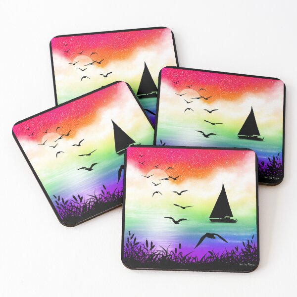 Item preview, Sailing into the Rainbow designed and sold by Art by Veya.