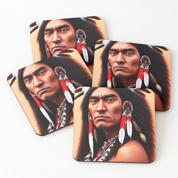 Item preview, Apache Chief Portrait designed and sold by Bunmigraphics .