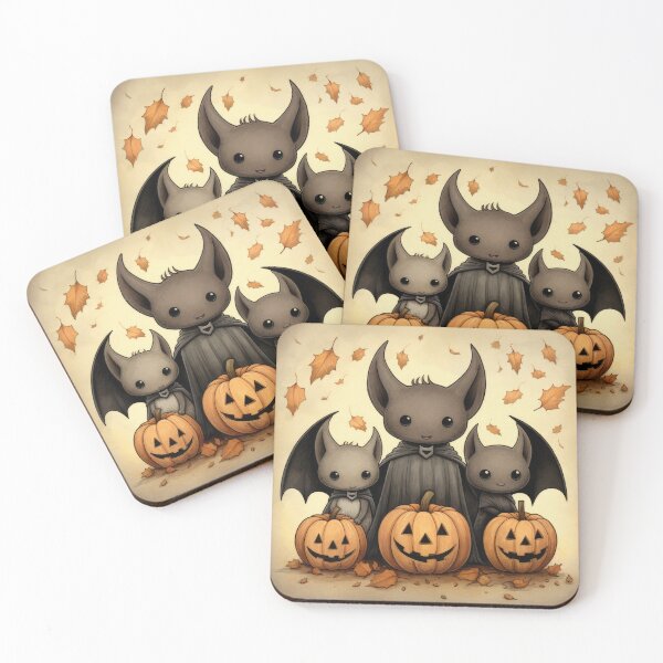 Item preview, Family of Bats Celebrating Halloween designed and sold by MagicArtig.
