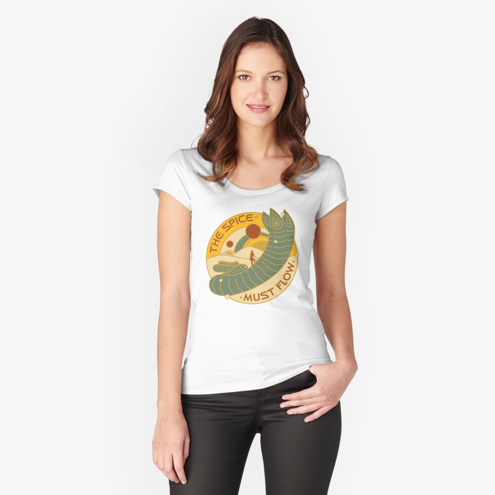 Item preview, Fitted Scoop T-Shirt designed and sold by Olivia-Grimley.