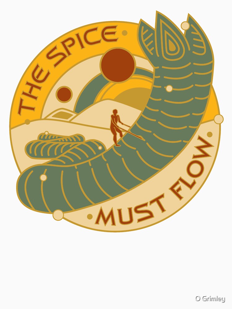 Thumbnail 7 of 7, Essential T-Shirt, The Spice Must Flow designed and sold by Olivia-Grimley.
