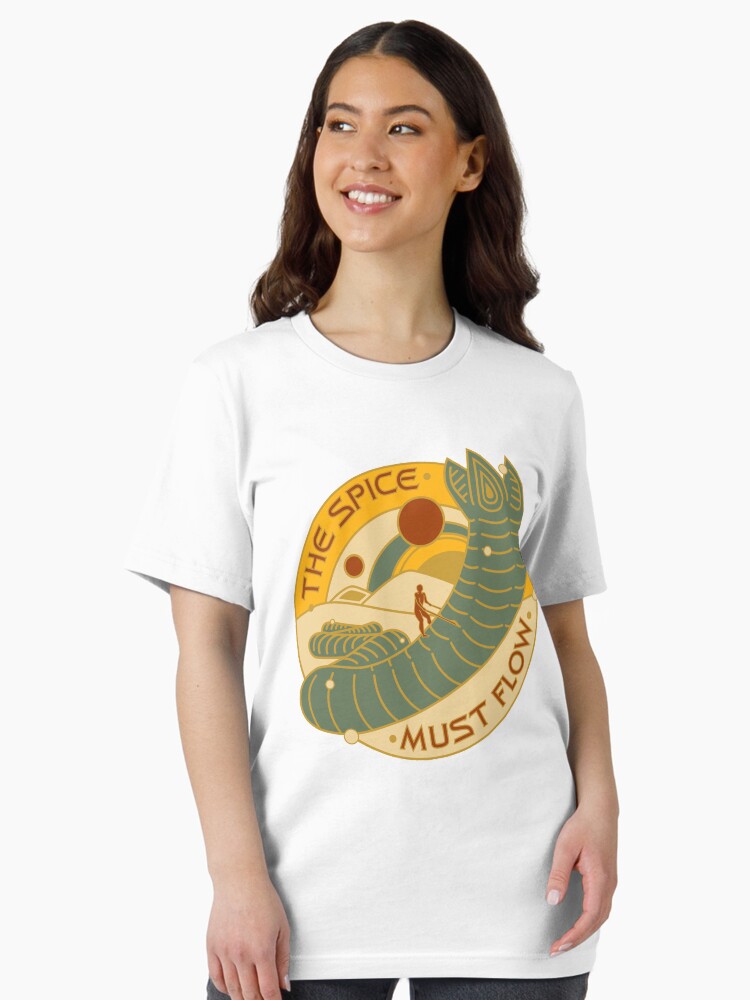 Thumbnail 2 of 7, Essential T-Shirt, The Spice Must Flow designed and sold by Olivia-Grimley.