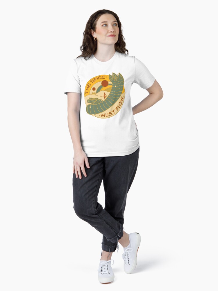 Thumbnail 4 of 7, Essential T-Shirt, The Spice Must Flow designed and sold by Olivia-Grimley.
