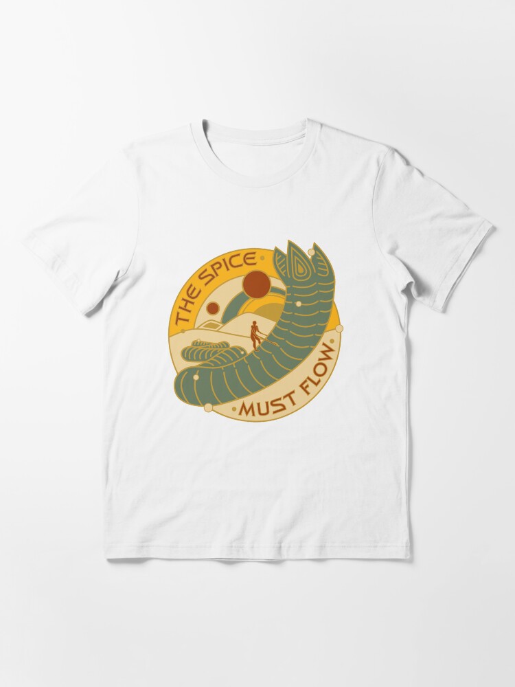 Thumbnail 3 of 7, Essential T-Shirt, The Spice Must Flow designed and sold by Olivia-Grimley.