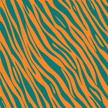 Artwork thumbnail, Colorful Zebra by InfinityPattern