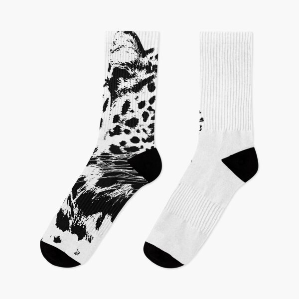 Item preview, black and white cheetah designed and sold by HUNSA.