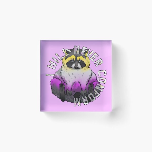 Item preview, I Will Never Conform Enby designed and sold by Art by Veya.