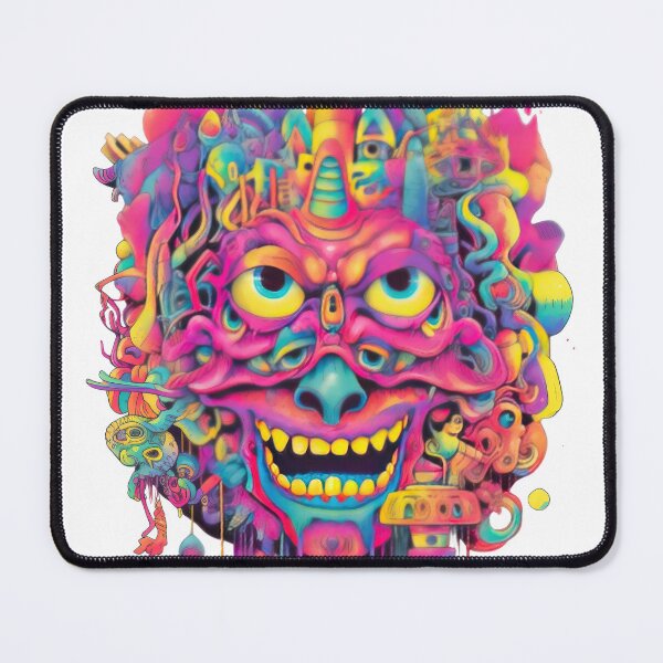 Item preview, The colors are dancing and the patterns are swirling - an acid trip design dream come true designed and sold by cafegrafis.