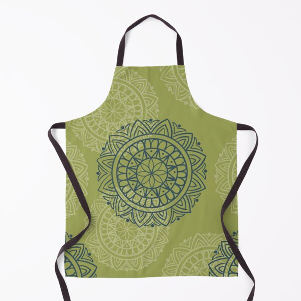 Item preview, Green Block Print Art designed and sold by wowpatterns.