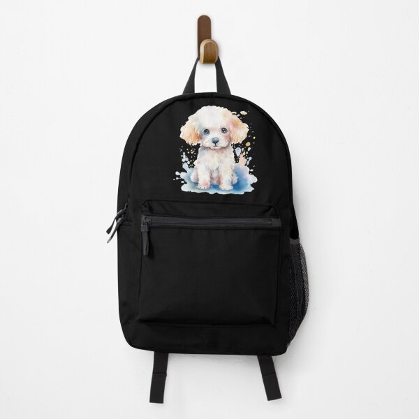 Item preview, Watercolour White Miniature Poodle Puppy designed and sold by Amazing-Kortez.