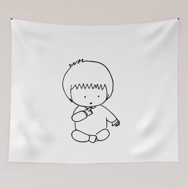 Item preview, Curious Baby Discovers Cognitive Superpower designed and sold by Frankie-Fauna.