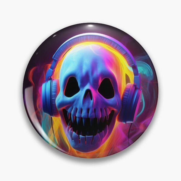 Item preview, Ghost wearing headphone designed and sold by LazyLifestyle.