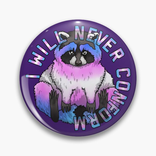 Item preview, I Will Never Conform Trans designed and sold by Art by Veya.