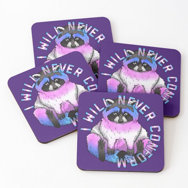 Item preview, I Will Never Conform Trans designed and sold by Art by Veya.
