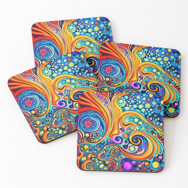 Item preview, Groovy Revival - 1960s Inspired Psychedelic Art, Trippy Nostalgia designed and sold by Dubage603.