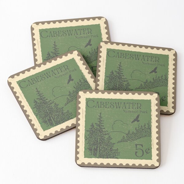 Item preview, Cabeswater Stamp designed and sold by RockyCreekArt.