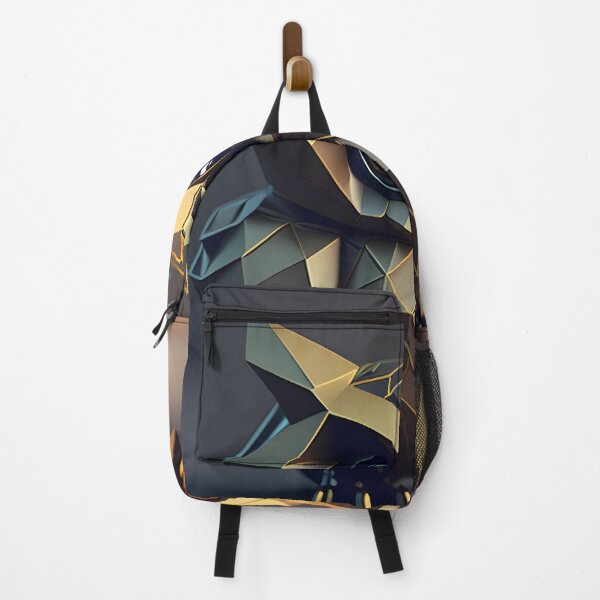 Item preview, Gold owl in polygonal style designed and sold by niesporekstudio.