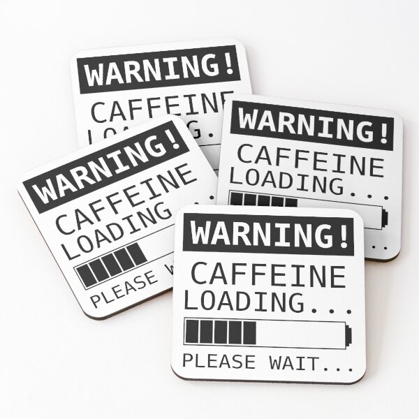 Item preview, Warning! Caffeine Loading... Please Wait... designed and sold by artistevt.