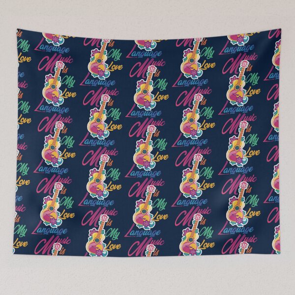 Item preview, Music is My Love Language  designed and sold by Haginoten.