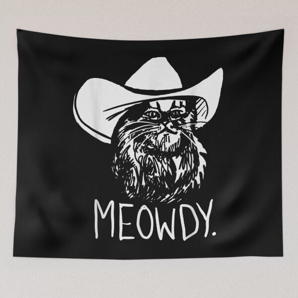 Item preview, Meowdy Texas Cat Meme T-Shirt designed and sold by PierceWeber1.