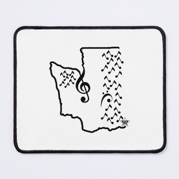 Item preview, Music Sound Seattle (Black)  designed and sold by Haginoten.