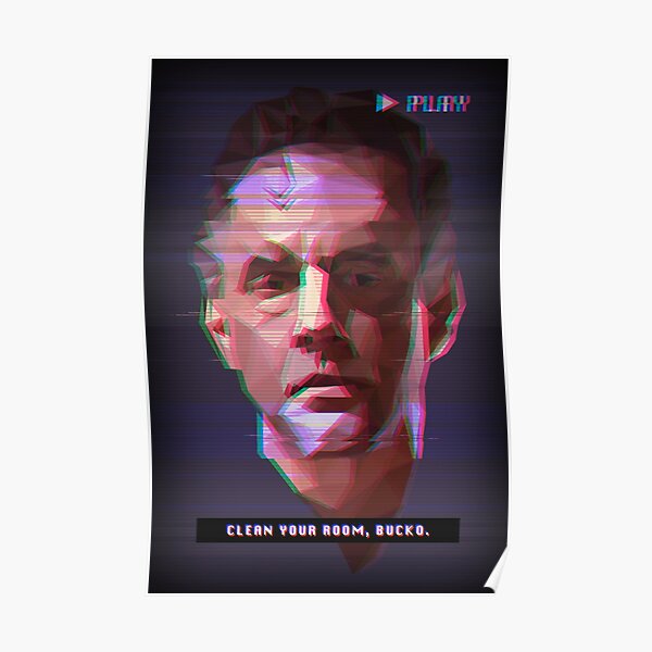 Dr. Jordan Peterson - Vaporwave Póster