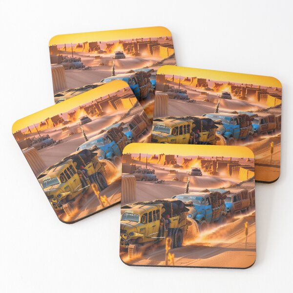 Item preview, A ravaged world of sand dunes and searing heat designed and sold by PixieDustAIArt.