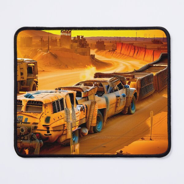 Item preview, A ravaged world of sand dunes and searing heat designed and sold by PixieDustAIArt.
