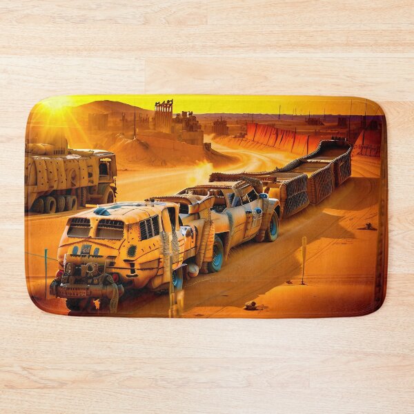 Item preview, A ravaged world of sand dunes and searing heat designed and sold by PixieDustAIArt.