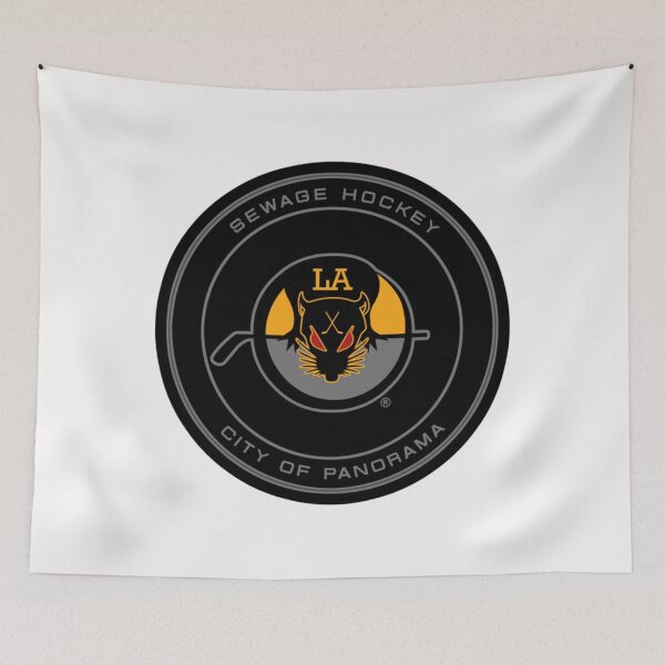 Item preview, LA Sewage Hockey  Manhole Puck Logo   designed and sold by KobWitting.