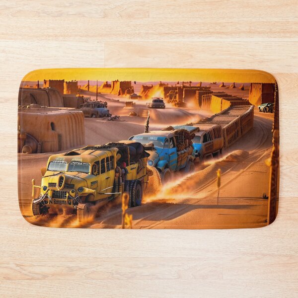 Item preview, A ravaged world of sand dunes and searing heat designed and sold by PixieDustAIArt.