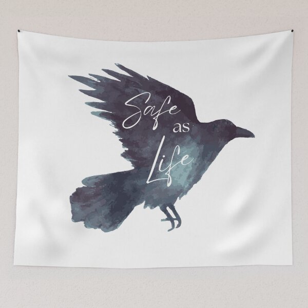 Item preview, Safe as Life Watercolor designed and sold by RockyCreekArt.