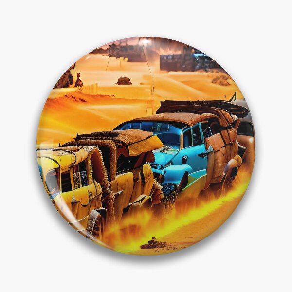 Item preview, A ravaged world of sand dunes and searing heat designed and sold by PixieDustAIArt.