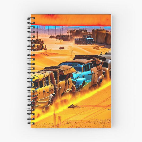 Item preview, A ravaged world of sand dunes and searing heat designed and sold by PixieDustAIArt.