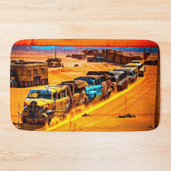 Item preview, A ravaged world of sand dunes and searing heat designed and sold by PixieDustAIArt.