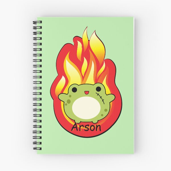 Item preview, Frog arson designed and sold by GaemGlomDesign.