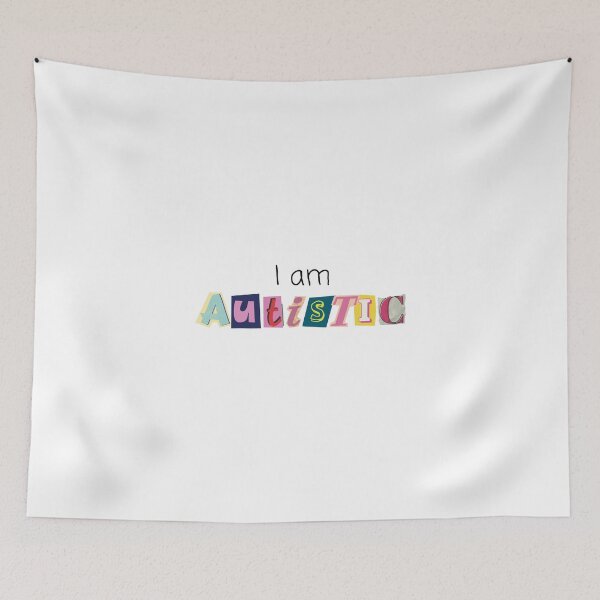 Item preview, I am autistic - autism, neurodivergent  designed and sold by aamybowman.
