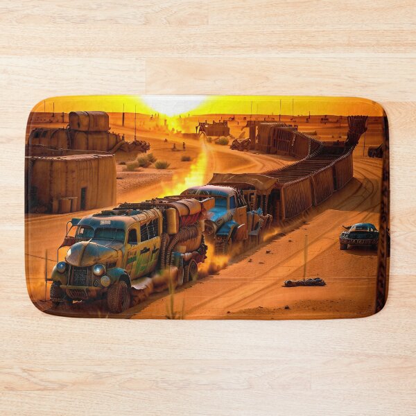 Item preview, A ravaged world of sand dunes and searing heat designed and sold by PixieDustAIArt.