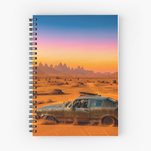 Item preview, A ravaged world of sand dunes and searing heat designed and sold by PixieDustAIArt.
