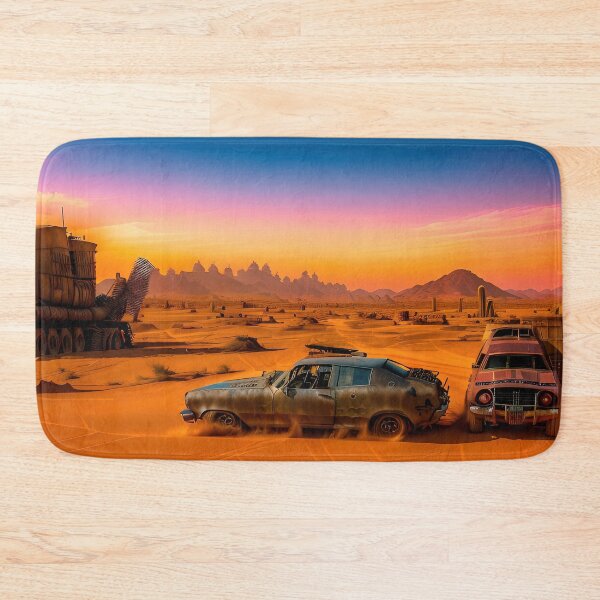 Item preview, A ravaged world of sand dunes and searing heat designed and sold by PixieDustAIArt.