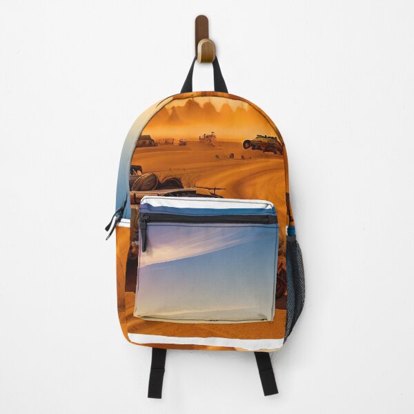 Item preview, A ravaged world of sand dunes and searing heat designed and sold by PixieDustAIArt.