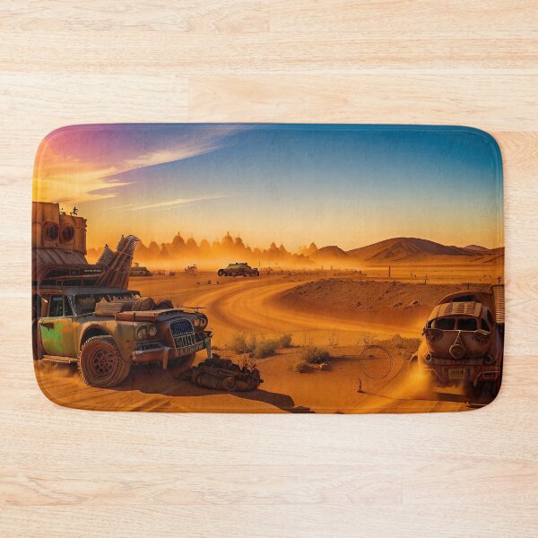 Item preview, A ravaged world of sand dunes and searing heat designed and sold by PixieDustAIArt.